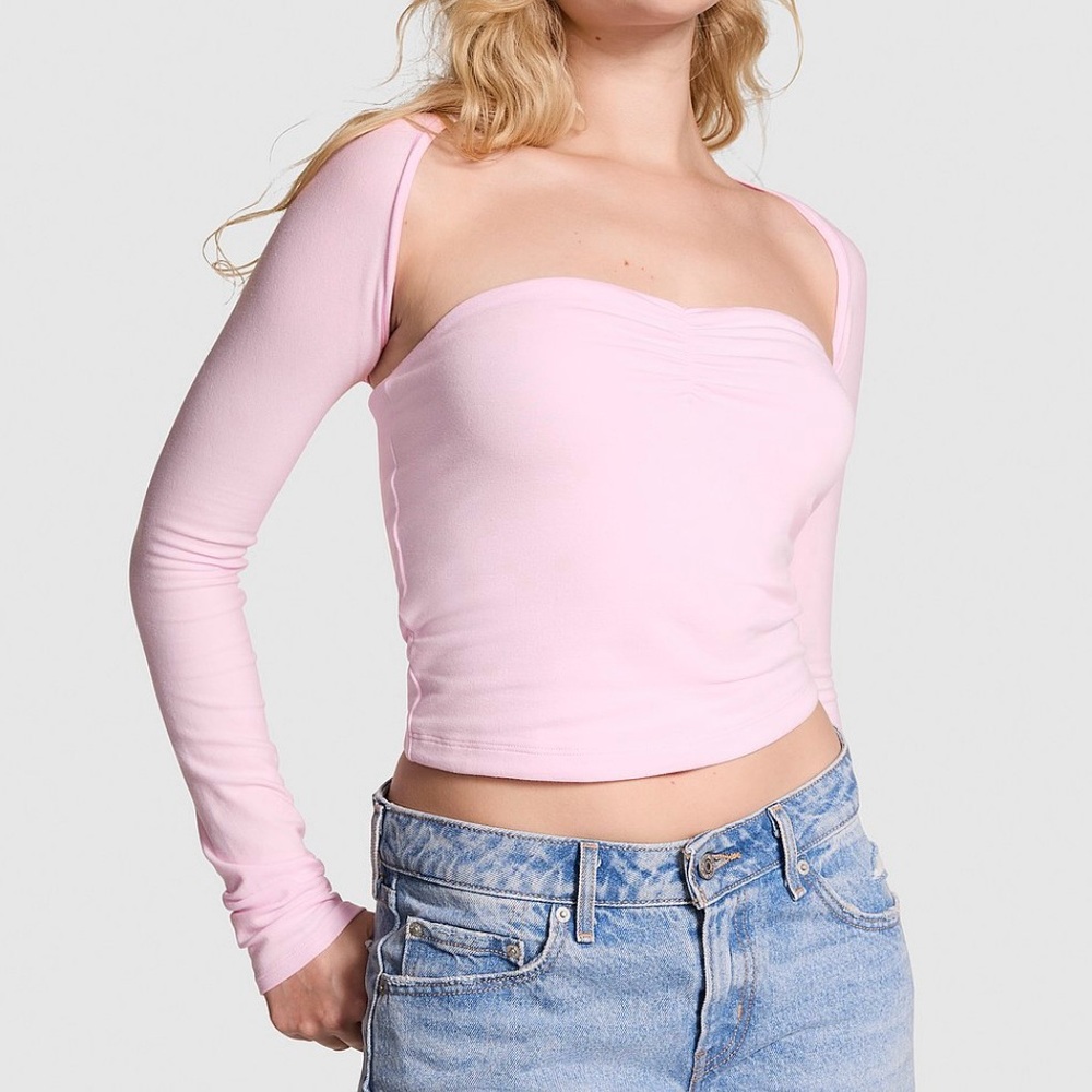 VS PINK top and Bolero Set